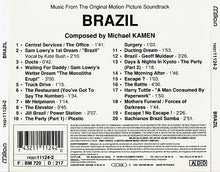 Carica l'immagine nel visualizzatore di Gallery, Michael Kamen & National Philharmonic Orchestra : Brazil (Music From The Original Motion Picture Soundtrack) (CD, Album)
