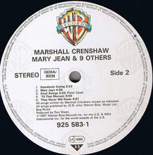 Carica l'immagine nel visualizzatore di Gallery, Marshall Crenshaw : Mary Jean & 9 Others (LP, Album)