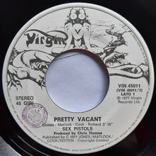 Carica l'immagine nel visualizzatore di Gallery, Sex Pistols : Pretty Vacant (7", Single)