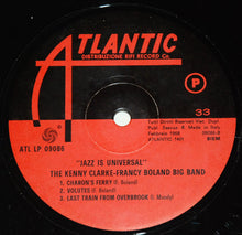 Carica l'immagine nel visualizzatore di Gallery, Clarke-Boland Big Band : Jazz Is Universal (LP, Album, Mono)