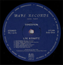 Carica l'immagine nel visualizzatore di Gallery, Lee Konitz : Timespan (LP)