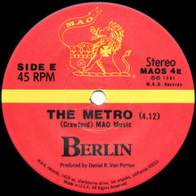 Carica l'immagine nel visualizzatore di Gallery, Berlin : Metro (7", Single)