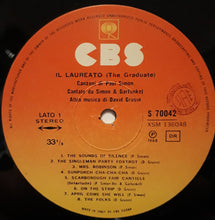Carica l'immagine nel visualizzatore di Gallery, Simon & Garfunkel, David Grusin* : Il Laureato (The Graduate) (LP, Album, RE)