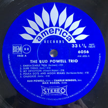 Carica l'immagine nel visualizzatore di Gallery, The Bud Powell Trio : The Bud Powell Trio (LP, Album, RE)