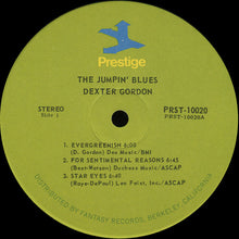 Carica l'immagine nel visualizzatore di Gallery, Dexter Gordon : The Jumpin' Blues (LP, Album)