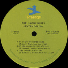 Carica l'immagine nel visualizzatore di Gallery, Dexter Gordon : The Jumpin' Blues (LP, Album)