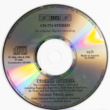 Carica l'immagine nel visualizzatore di Gallery, Ernesto Lecuona, Thomas Tirino, Wielka Orkiestra Symfoniczna Polskiego Radia W Katowicach, Michael Bartos : The Complete Piano Music Volume 2 Ernesto Lecuona (CD)