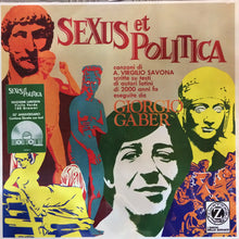 Carica l'immagine nel visualizzatore di Gallery, Giorgio Gaber : Sexus Et Politica (LP, Ltd, Num, RE, S/Edition, gre)