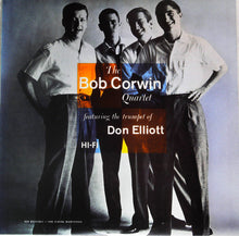 Carica l'immagine nel visualizzatore di Gallery, The Bob Corwin Quartet, Don Elliott : The Bob Corwin Quartet Featuring The Trumpet of Don Elliott (LP, Mono, RE)