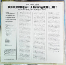 Carica l'immagine nel visualizzatore di Gallery, The Bob Corwin Quartet, Don Elliott : The Bob Corwin Quartet Featuring The Trumpet of Don Elliott (LP, Mono, RE)