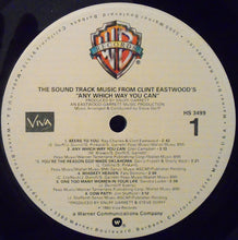Carica l'immagine nel visualizzatore di Gallery, Various : The Sound Track Music From Clint Eastwood's Any Which Way You Can (LP, Comp)