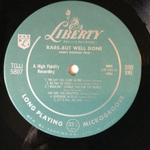 Carica l'immagine nel visualizzatore di Gallery, Jimmy Rowles Trio : Rare — But Well Done = レア・バット・ウェル・ダン (LP, Mono, RE)