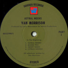 Carica l'immagine nel visualizzatore di Gallery, Van Morrison : Astral Weeks (LP, Album, RE, RP, 180)