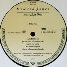 Carica l'immagine nel visualizzatore di Gallery, Howard Jones : Cross That Line (LP, Album, Tel)