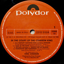 Carica l'immagine nel visualizzatore di Gallery, King Crimson : In The Court Of The Crimson King (LP, Album, RE)