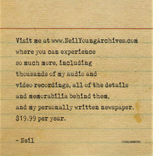 Carica l'immagine nel visualizzatore di Gallery, Neil Young : The Times (CD, EP)