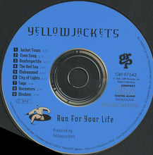 Carica l'immagine nel visualizzatore di Gallery, Yellowjackets : Run For Your Life (CD, Album)