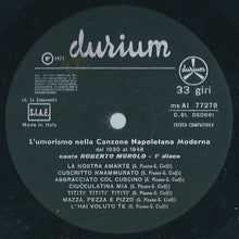 Carica l'immagine nel visualizzatore di Gallery, Roberto Murolo : L'Umorismo Nella Canzone Napoletana Moderna (2xLP, Comp)