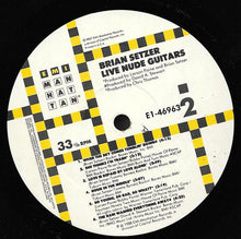 Carica l'immagine nel visualizzatore di Gallery, Brian Setzer : Live Nude Guitars (LP, Album)