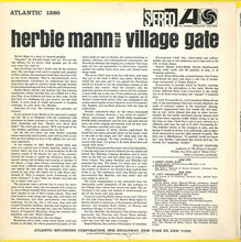 Carica l'immagine nel visualizzatore di Gallery, Herbie Mann : Herbie Mann At The Village Gate (LP, Album, RE)