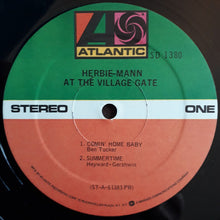 Carica l'immagine nel visualizzatore di Gallery, Herbie Mann : Herbie Mann At The Village Gate (LP, Album, RE)