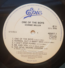 Carica l'immagine nel visualizzatore di Gallery, Donnie Miller : One Of The Boys (LP)