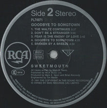 Carica l'immagine nel visualizzatore di Gallery, Sweetmouth Featuring Brian Kennedy : Goodbye To Songtown (LP, Album)