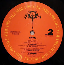 Carica l'immagine nel visualizzatore di Gallery, Toto : Isolation (LP, Album, RE, RM)