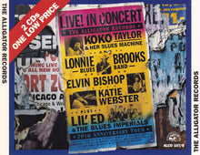 Carica l'immagine nel visualizzatore di Gallery, Various : The Alligator Records 20th Anniversary Tour (2xCD, Album)
