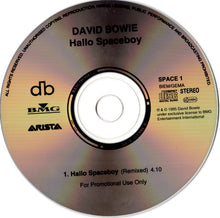 Carica l'immagine nel visualizzatore di Gallery, David Bowie : Hallo Spaceboy (CD, Single, Promo)