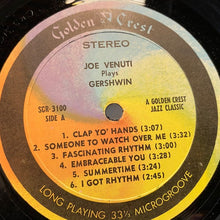 Carica l'immagine nel visualizzatore di Gallery, Joe Venuti : Plays Gershwin (LP)