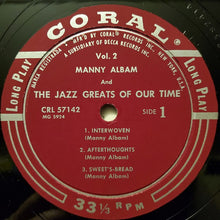 Carica l'immagine nel visualizzatore di Gallery, Manny Albam : The Jazz Greats Of Our Time - Vol. 2 (LP, Album, Mono)