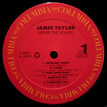 Carica l'immagine nel visualizzatore di Gallery, James Taylor (2) : Never Die Young (LP, Album, Car)