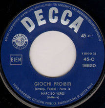 Carica l'immagine nel visualizzatore di Gallery, Narciso Yepes : Giochi Proibiti (7")