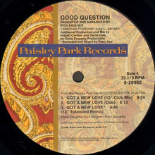 Carica l'immagine nel visualizzatore di Gallery, Good Question : Got A New Love (12", Maxi)