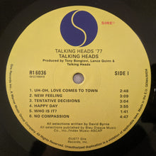 Carica l'immagine nel visualizzatore di Gallery, Talking Heads : Talking Heads: 77 (LP, Album, RE, RP)