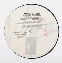 Carica l'immagine nel visualizzatore di Gallery, Marco Carena : Carena 2 Il Ritorno (LP, Album)