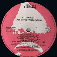 Carica l'immagine nel visualizzatore di Gallery, Al Stewart : Last Days Of The Century (LP, Album)
