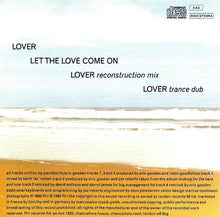 Carica l'immagine nel visualizzatore di Gallery, Joe Roberts : Lover (CD, Single)