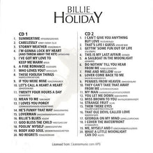 Carica l'immagine nel visualizzatore di Gallery, Billie Holiday : Billie Holiday (2xCD, Comp)