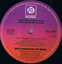 Carica l'immagine nel visualizzatore di Gallery, Brotherhood Of Man : Love And Kisses From Brotherhood Of Man (LP, Album)