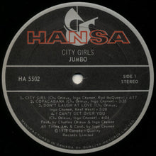 Carica l'immagine nel visualizzatore di Gallery, Jumbo (5) : City Girls (LP)