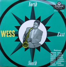 Carica l'immagine nel visualizzatore di Gallery, Frank Wess, Frank Foster, Benny Powell Bennie Powell Henry Coker, Eddie Jones, Kenny Clarke : North, South, East.....Wess (LP, Album, Mono, Dee)