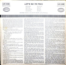 Carica l'immagine nel visualizzatore di Gallery, Lester Young With Count Basie Orchestra : Let's Go To Prez (LP, Comp)