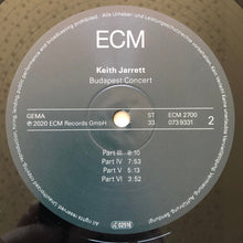 Carica l'immagine nel visualizzatore di Gallery, Keith Jarrett : Budapest Concert (2xLP, Album)