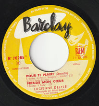Carica l'immagine nel visualizzatore di Gallery, Lucienne Delyle : Accordéon De Paname / Pour Te Plaire / Je Reviendrai / Prends Mon Coeur (7", EP)
