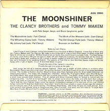 Carica l'immagine nel visualizzatore di Gallery, The Clancy Brothers & Tommy Makem : The Moonshiner (7", EP)