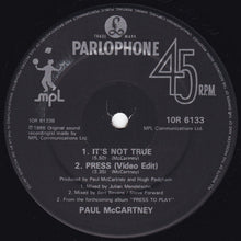 Carica l'immagine nel visualizzatore di Gallery, Paul McCartney : Press (10")
