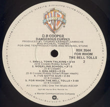 Carica l'immagine nel visualizzatore di Gallery, DB Cooper : Dangerous Curves (LP, Album, Win)