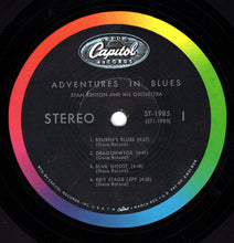 Carica l'immagine nel visualizzatore di Gallery, Stan Kenton : Adventures In Blues (LP, Album, Scr)